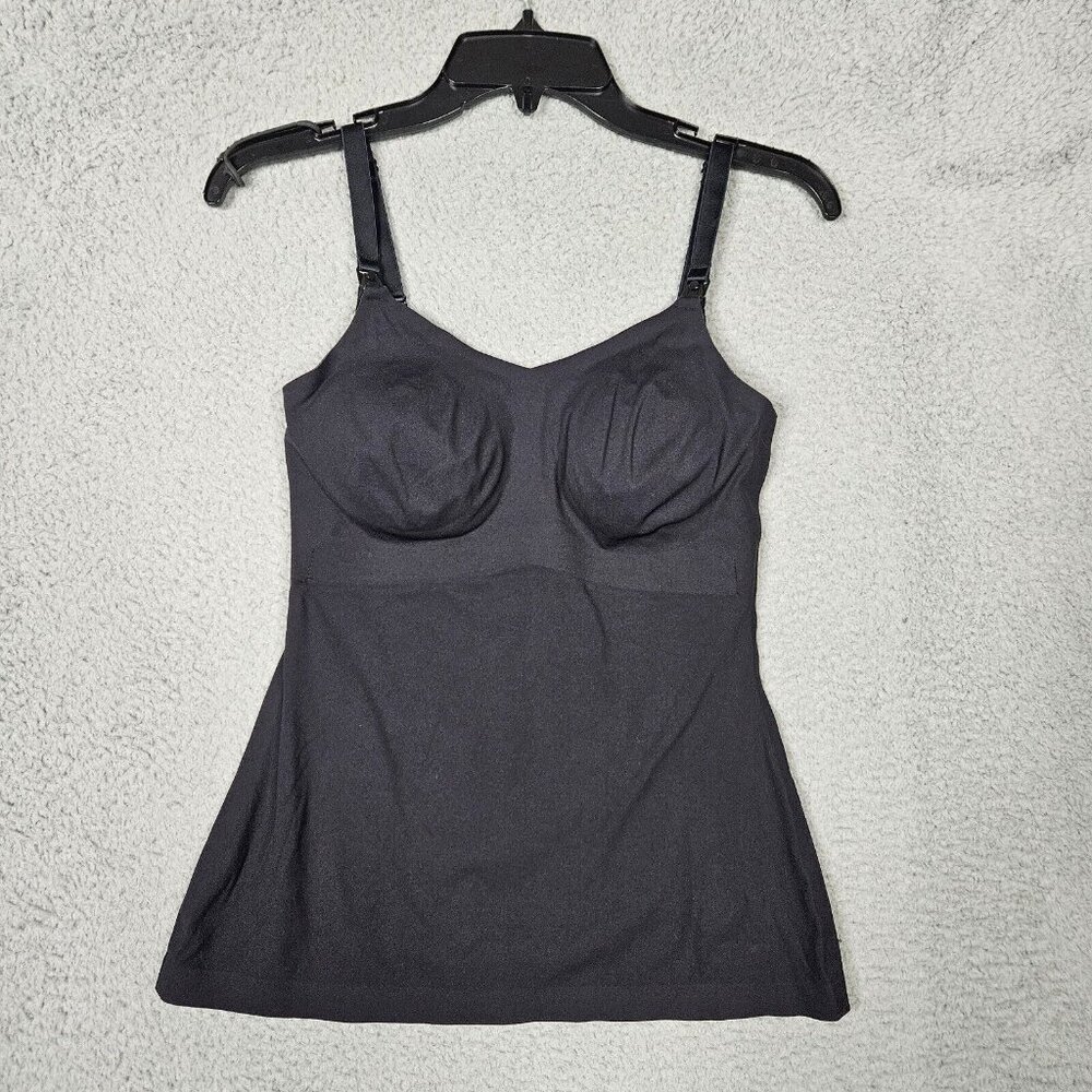 KNIX Women’s black Blissfit Leakproof Nursing Tank top Size S